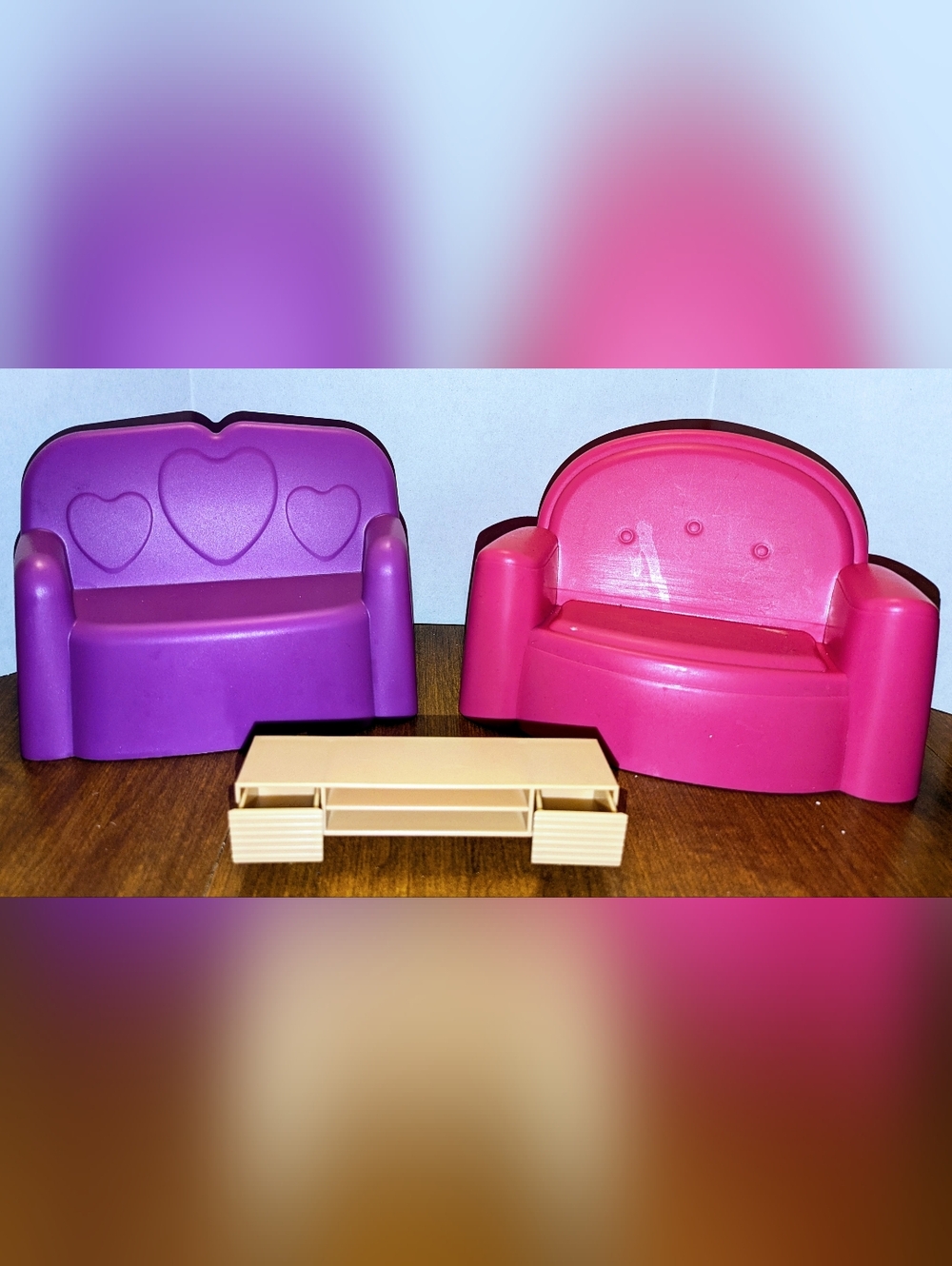 Lot Of Barbie Size Furniture